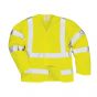 Hi Vis Long Sleeved Vest - Yellow