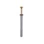 Hammerscrew - Drive Screw - Zinc Plated & Yellow Passivated  - 5mm x 5mm - Box of 100