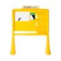 RAMS Board - Yellow Health and Safety Site Notice Board