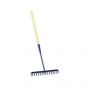 Round Tooth Tarmac Rake - Wooden Handle