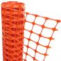 Orange Mesh Barrier Fencing - 50m