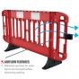 Titan Anti-Trip Moulded Barrier - 2 Metre