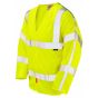 Hi Vis Flame Retardant EN14116 Long Sleeve Vest Yellow
