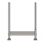 Police Barrier Gate Stillage - L 2072mm x W 1007mm x H 1253mm - 50kg