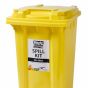 120 Litre Spill Kit - c/w Wheeled Bin