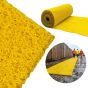 Spaghetti Matting Roll - Anti-Slip & Reversible - Yellow - 12mm x 1m x 10m