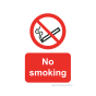 Site Sign - 3mm Correx - 210x297mm A4 - No Smoking
