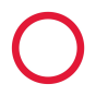 Site Sign - 3mm Correx - 420mm x 594mm (A2) - Printed: Red Border Circle