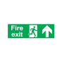 Site Safety Sign: Fire Exit (UP)