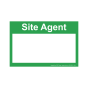 Site Sign - 3mm Correx - 210x297mm (A4) - Site agent