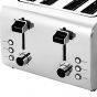 Stainless Steel Luxury Toaster - 4 Slices - 2