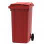 240 Litre Red Wheelie Dustbin | CMT Group