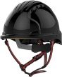 JSP EVO5 DualSwitch Industrial Safty Helmet - BLACK