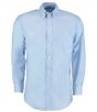 Kustom Kit Premium Oxford Long Sleeve Shirt Sky Blue