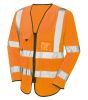 Hi Vis Long Sleeved Orange Executive Vest