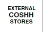 External COSHH Stores Sign - PVC