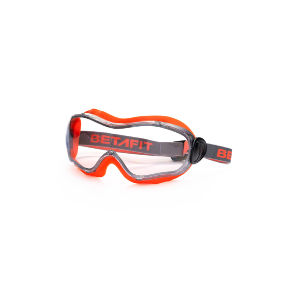Betafit Eiger Contour-Fit Anti-Mist Safety Spec - Clear Lens