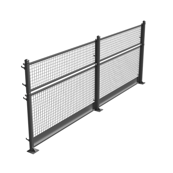 SAFESMART - AdaptaPanel Edge Protection Post - 2.0mH