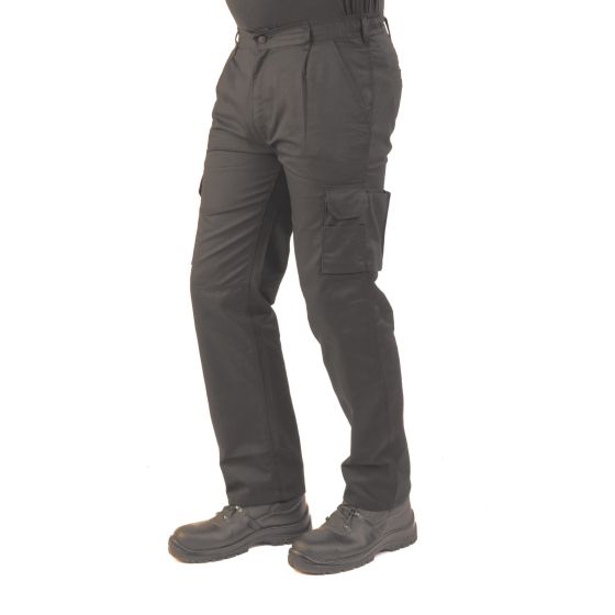 Heavy-Duty Action Work Trousers 245gsm – Graphite – Knee Pad Pockets product image | CMT Group