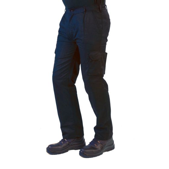 Heavy-Duty Action Work Trousers 245gsm – Navy – Knee Pad Pockets product image | CMT Group