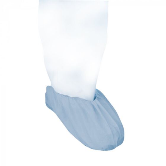 Microporous Disposable Shoe Cover – Type 6B – Pack 100 – Blue Breathable Overshoes image | CMT Group