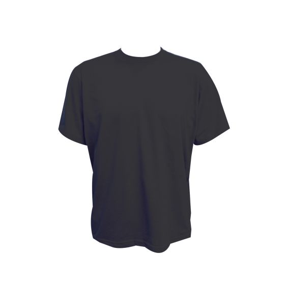 Premium 100% Cotton Work T-Shirt – Black – 200gsm & Reactive Dyed front product image | CMT Group