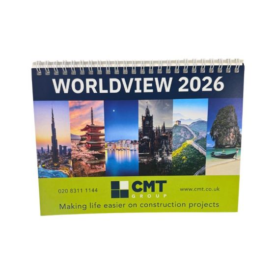 CMT 2026 Desk Calendar - With Compliments