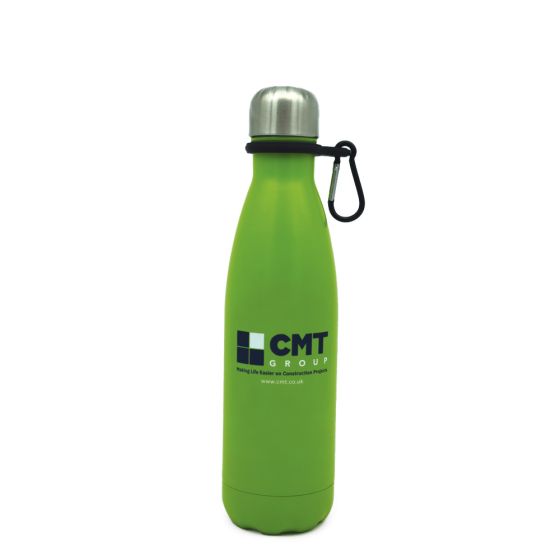 CMT Stainless Steel Flask With Carabiner - 500ml