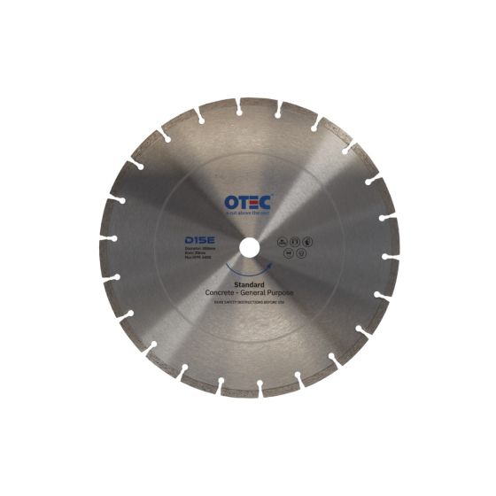 Concrete Cutting Diamond Blade – Standard – 7mm Segment – 300x20mm – OTEC D15E