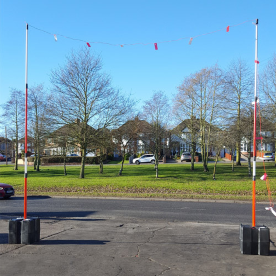 GS6 Safety Goalpost System Set