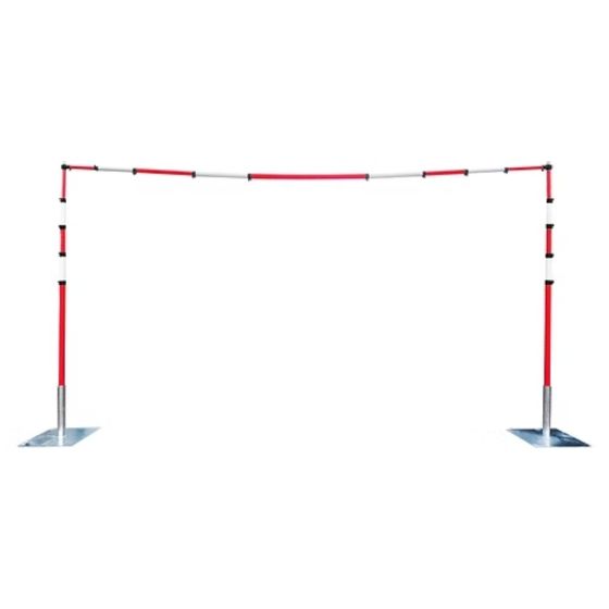 GS6 Goalpost Kit - Telescopic Crossbar - Steel Base | CMT Group UK