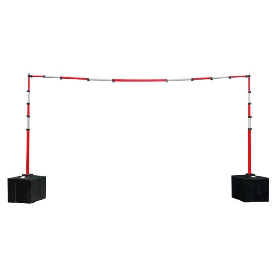 GS6 Goalpost Kit - Telescopic Crossbar - Ballast Block Base| CMT Group UK