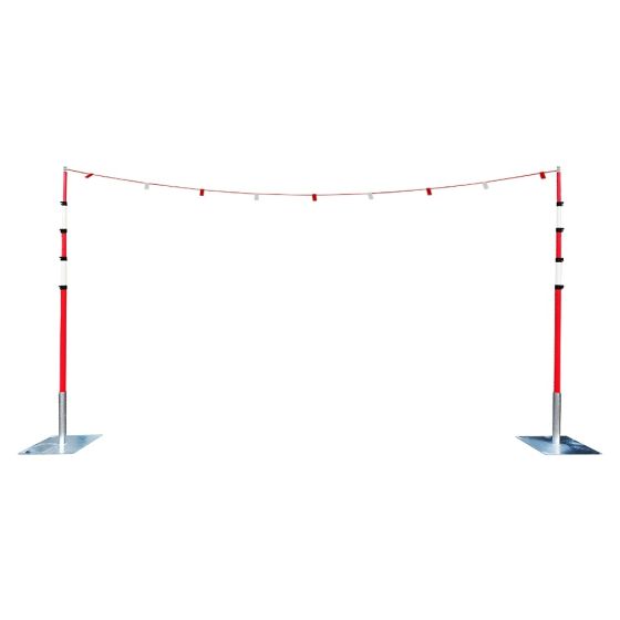 GS6 Goalpost Kit - Bunting - Steel Base