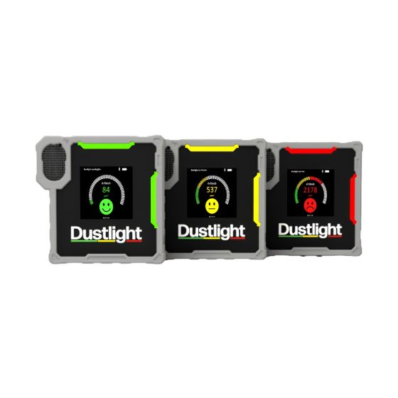 Dustlight Mini Personal Dust Monitor Colour Displays | CMT Group UK