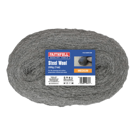 Industrial Steel Wool Medium - 200g