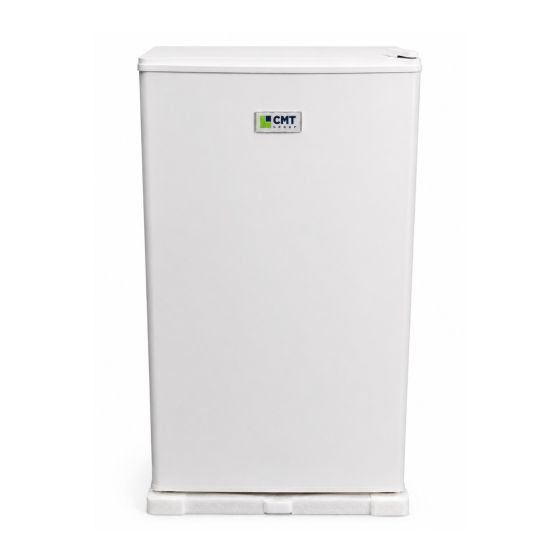 CMT Group under counter fridge 80 litre white closed door front view | CMT Group UK