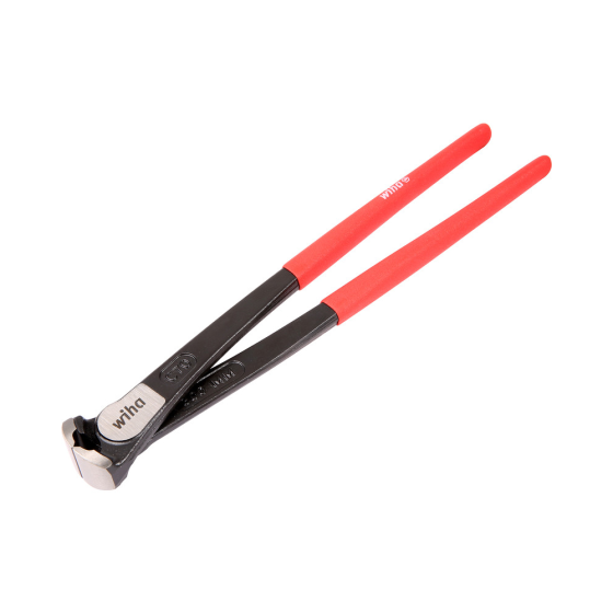 High Leverage Concreter's Nippers Bright Zinc Plated 300mm (12") with Drilled Handle