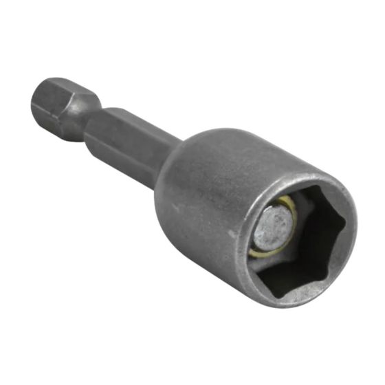 Magnetic Hex Nut Driver - 8mm Socket with ¼" Hex Shank | CMT Group UK