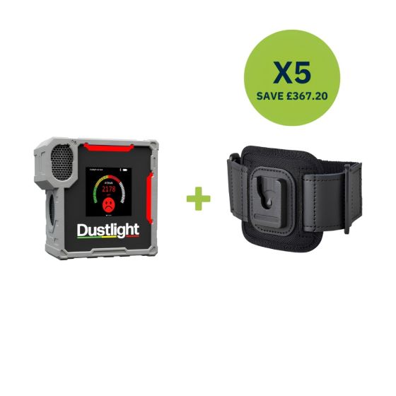 Dustlight Workforce 5 Kit with armbands and connectors | CMT Group UK
