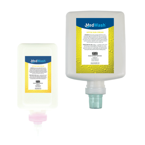MedWash Factor 50 Suncream Refill Cartridge