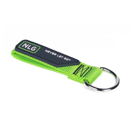 NLG belt loop anchor angled view showing welded D-ring construction and bar-tack stitching detail | CMT Group UK