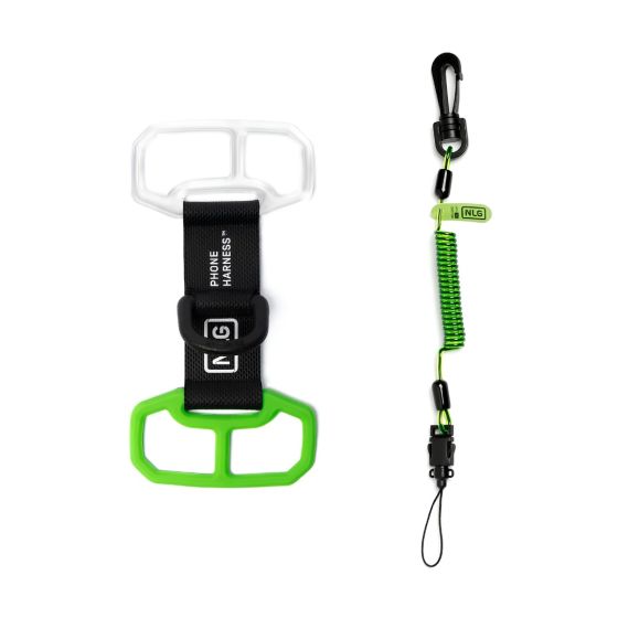 NLG Phone Harness Kit - Harness and Mini Coil Lanyard
