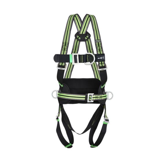 Mune 5 body harness 2-point full front view showing dorsal sternal and lateral D-rings | CMT Group UK