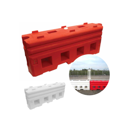 Mesh Fence Panel to suit RB22 Safety Barrier Powder Coated White