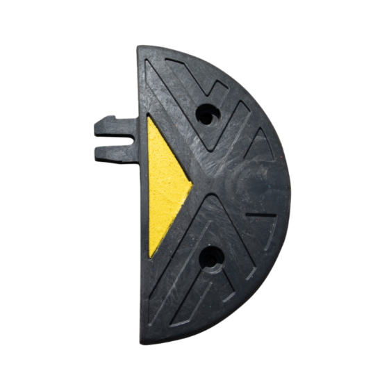 Ridgeback® Yellow/Black 7.5cm End Cap 5mph