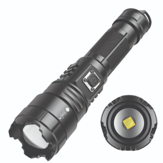 2000 Lumen 20W Compact LED Pocket Torch