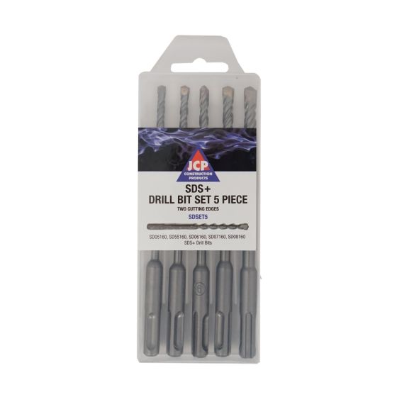 JCP SDS Plus Drill Bit Set 5 Piece