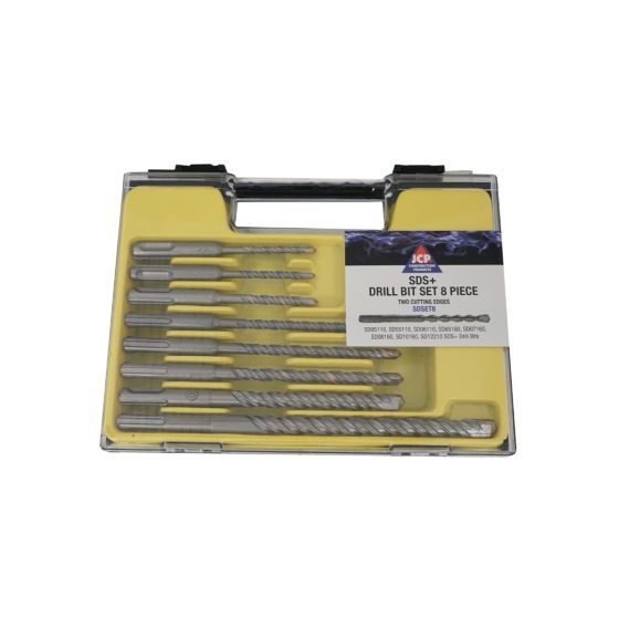 JCP SDS Plus Drill Bit Set 8 Piece
