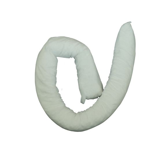 Oil-Only Absorbent Sock (1.2m x 8cm) - 3L Capacity - Hydrophobic coiled sock | CMT Group