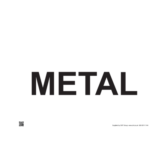 Site Sign - 3mm Correx - 420x594mm - Metal 